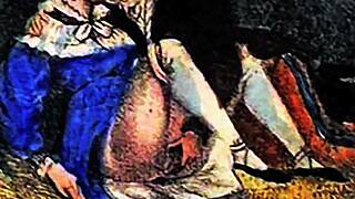 Vintage Erotic Drawings Depict Antique Scenes