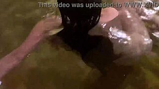 Is my wet hair turning you on in this sexy scene?