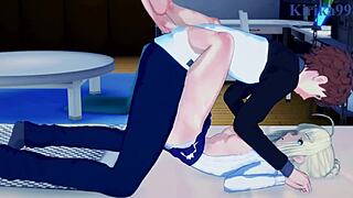 Saber and Rin Tohsaka Fuck Shirou Emiya