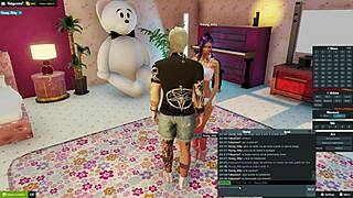 Lolivix Watches Boyfriend Roughly Fuck Anime Girl's Ass