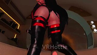 Slow dance turns into hot POV fuck in VRChat