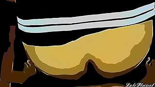 So, this petite Latina kept begging her father-in-law to stop pounding her sore ass in this wild cartoon hentai clip.