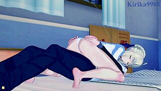 Saber and Rin Tohsaka Fuck Shirou Emiya