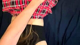 Wanna see this tasty Latina in a skirt get slammed hard?