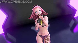 Feeling the Rhythm in This Teasing Strip Tease Dance