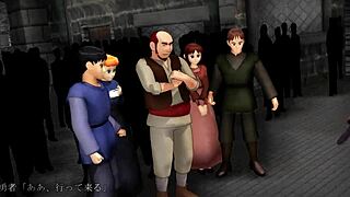 Hero versus Demon King Army Four Heavenly Kings