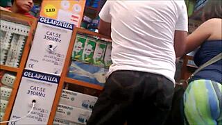Tremendo Culo Voyeur Scene