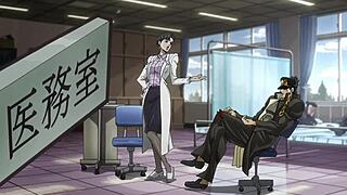 Jojo's bizarre adventure stardust crusaders ep 02 legendado 😎