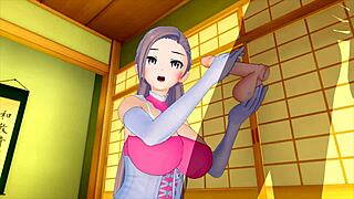 CUTE GIRL PUTS ON SEXY MAID COSTUME AND MAKES MY BIG COCK VERY EXCITED 3D HENTAI 83