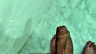 Fat Guy Cums In Shower Vs Exotic Young Fetish Solo