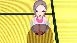 CUTE GIRL PUTS ON SEXY MAID COSTUME AND MAKES MY BIG COCK VERY EXCITED 3D HENTAI 83