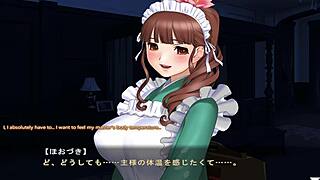 Hozuki in Maid Costume Scene 4