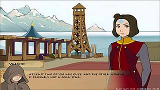 Ever Seen Busty Korra's Handjob in Four Element Trainer Game?