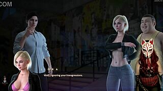 apocalust 7 playthrough by playful fox in outdoor college setting