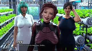 Stranded in Space with Cute Step Sisters