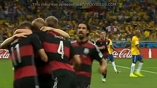 Germany engages in intense activity without mercy.