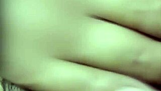 Asian Housewife's Wet Pussy Video Call