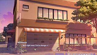 Intense Uncensored Hentai: Lovey Dovey Missionary Sex with Female Boss Shizuko in Summer Clover