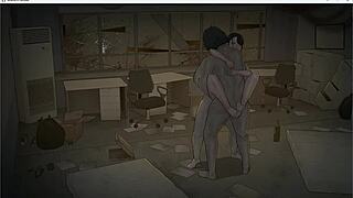 Suggestive Scenes From Tenants Of The Dead Hentai Game