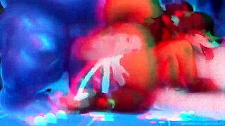 crazy furry chick bounces on monster cock in wild hentai adventure