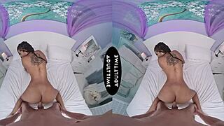 Cali Sweets Titty Fucks David Lee's Big Dick