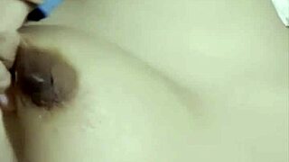 Asian Housewife's Wet Pussy Video Call