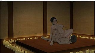 Suggestive Scenes From Tenants Of The Dead Hentai Game