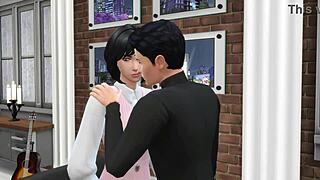 Pacar Horni Ingin Hidup Pornstar Di Sims 4 3D