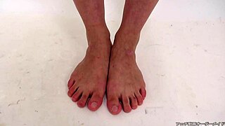 asian girls' feet in this sole fetish video are incredibly tempting