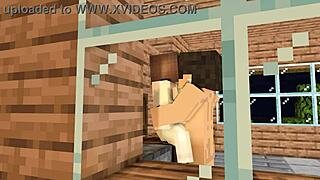 My crush invites me over after school for a minecraft animation session