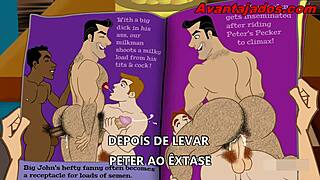 brazilian gay pornstar fucks in cartoon