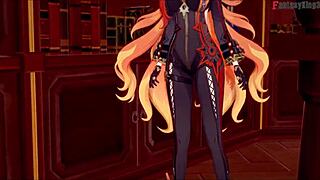 mavuika sucking and fucking in jean's office free pov genshin impact full fantasyking3