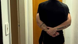 Hey, young guys caught kissing on building camera, so hot! 🔥