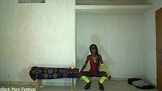 uh, perfect ebony tits on this skinny chocolate body... i can’t even describe it right!