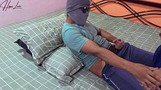 stepsister sneaks sex with stepbrother while parents are away