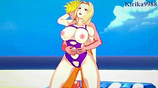 Tsunade And Naruto Uzumaki Intense Sex Naruto Hentai