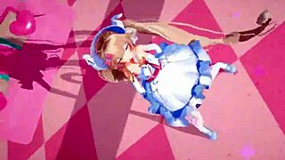 azur lane characters in hentai mmd emotional scene