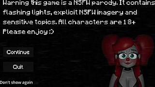 entering the circus babys nightclub with thick animatronics