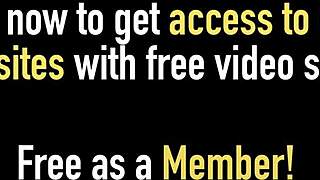 I, nasty Nickey Huntsman, fills my mouth and pussy with Alex Legend's big dick