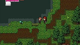 i'm watching a porn movie with a big tit milf, fucking her ass in zombies retreat hentai part 5