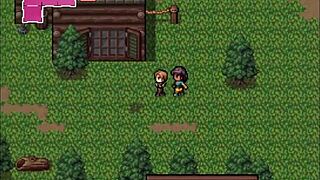 i'm watching a porn movie with a big tit milf, fucking her ass in zombies retreat hentai part 5