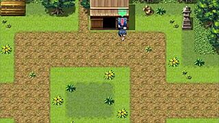 Curvy Natsuki in hentai game ep 10 loves public antics