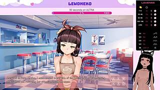 lewdneko is playing order us naked and it's getting steamy