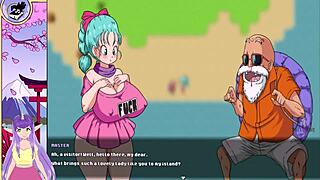 yo, wanna see bulma's balls in dragon ball action?