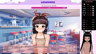 lewdneko is playing order us naked and it's getting steamy