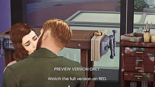 peggy and steve in 3d hentai preview, naughty sex scenes.