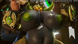 Big 3D Overwatch Orisa Compilation Rocks Hard