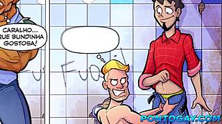 Young guy loses virginity with male prostitute bareback