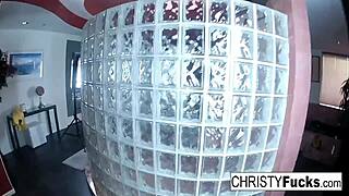 Hot Shower Fun With Christy And Dahlia