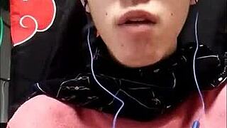 Damn! Asian gay Japanese dudes in wild action!